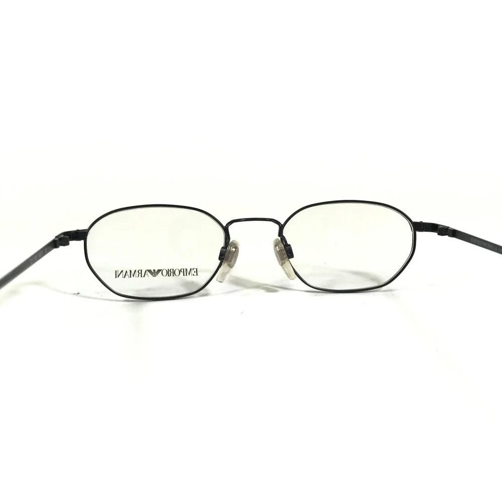 Emporio Armani Eyeglasses Frames 121 706 Black Round Full Wire Rim 45-19-130